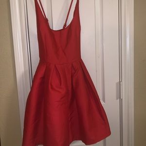 Red lulu dress